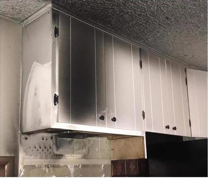 kitchen cabinets with fire damage 